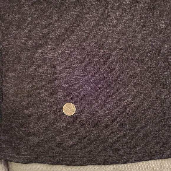 ROXY Dark Grey Hoodie With Zipper - Picture 13 of 14